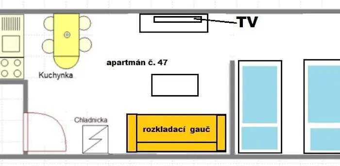 Apartmán&štúdio Tyrkys Spiežovec Apartmán *